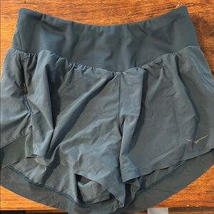 Hoka One One Black Athletic Shorts Lightweight Elastic Waist